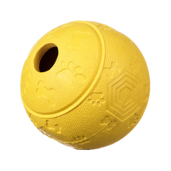 Barry King tugev maiusepall kollane M 8cm цена и информация | Mänguasjad koertele | kaup24.ee