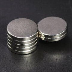 Tugevad Neodymium magnetid 10 tk pakis, ümmargused, 10x2 mm hind ja info | Käsitööriistad | kaup24.ee