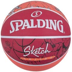 Баскетбольный мяч Spalding Sketch Jump, 7 размер цена и информация | Баскетбольные мячи | kaup24.ee
