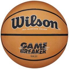 Баскетбольный мяч Wilson Game Breaker, 7 цена и информация | Баскетбольные мячи | kaup24.ee