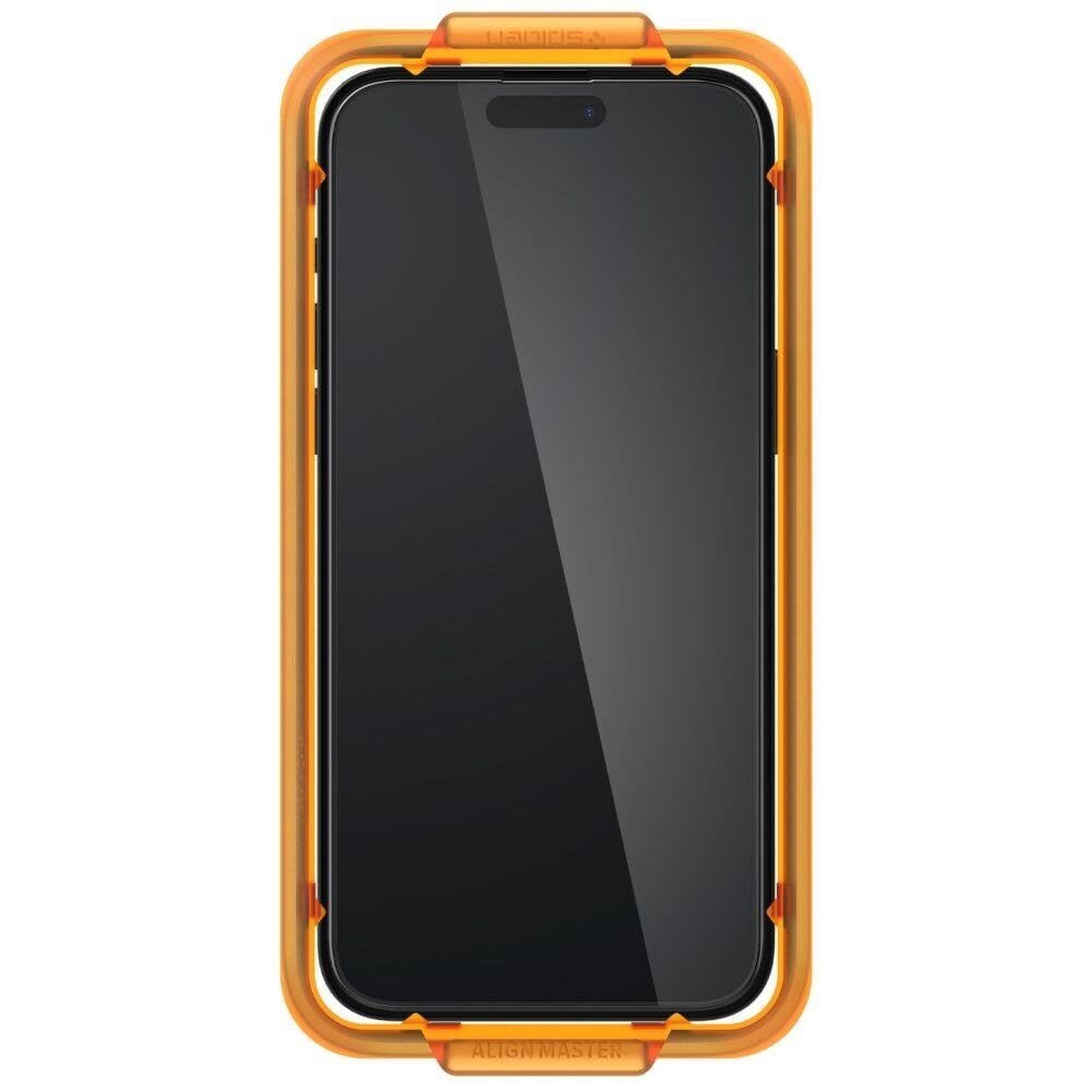 Spigen Alm Glass FC iPhone 15, 2 tk hind ja info | Ekraani kaitsekiled | kaup24.ee