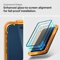 Spigen Alm Glass FC iPhone 15, 2 tk hind ja info | Ekraani kaitsekiled | kaup24.ee