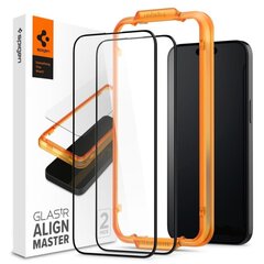 Spigen Alm Glass FC iPhone 15 Plus, 2 tk цена и информация | Защитные пленки для телефонов | kaup24.ee