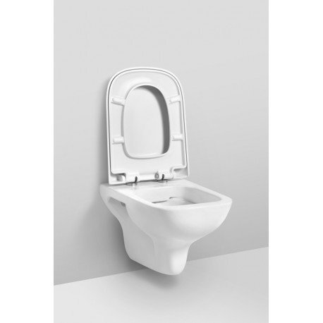 Seinale paigaldatav WC-pott AM·PM Like Flash Clean Rimless Soft Close kaanega hind ja info | WС-potid | kaup24.ee