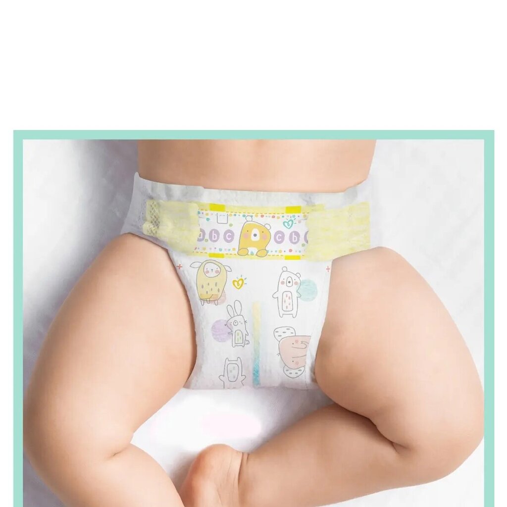 Mähkmed Pampers Premium Care, suurus 3 6-10 kg, 120 tk. + Kingitus Harmonie Aqua 48 salvrätikud väikelastele цена и информация | Mähkmed | kaup24.ee