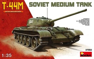 Liimitav mudel MiniArt 37002 Medium Tank T-44M 1/35 hind ja info | Liimitavad mudelid | kaup24.ee