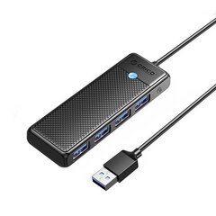 Adapter Hub 4in1 Orico USB 3.0 цена и информация | Адаптеры и USB-hub | kaup24.ee