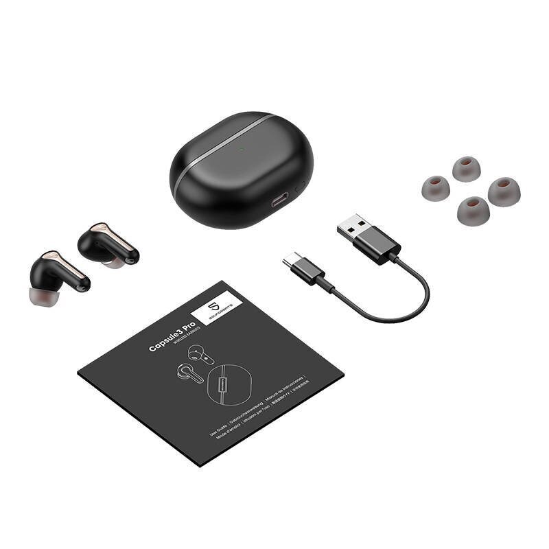 Soundpeats Capsule 3 Pro Black hind ja info | Kõrvaklapid | kaup24.ee