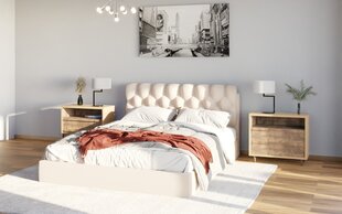 Voodi Princess + Sapnas 2 XL, 120x200 cm, beež hind ja info | Voodid | kaup24.ee