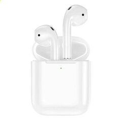 Wireless earphones 2nd TWS with AIROHA chip Foneng BL105 (white) цена и информация | Наушники | kaup24.ee