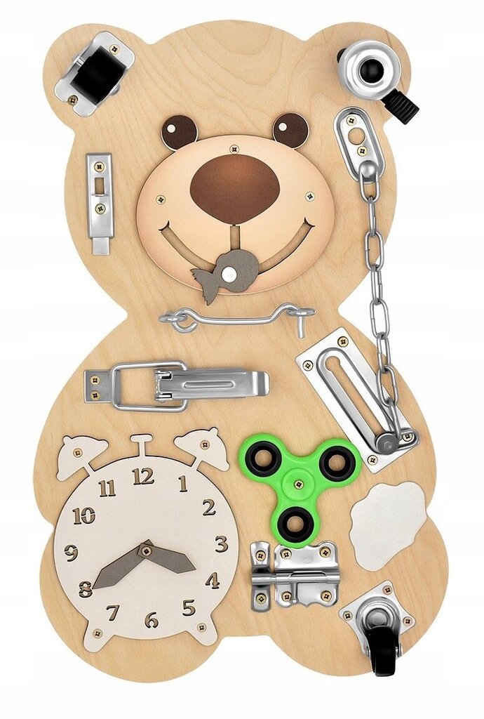 Laste sensoorne manipulatsioonilaud Teddy hind ja info | Arendavad mänguasjad | kaup24.ee