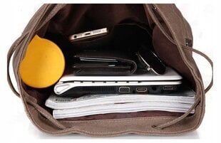 Seljakott 37x30x15cm, pruun цена и информация | Рюкзаки и сумки | kaup24.ee