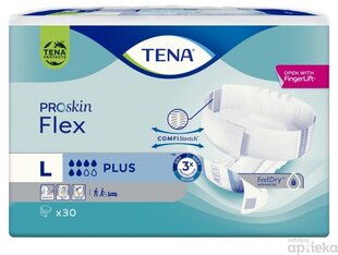 TENA Flex Plus L 30p цена и информация | Подгузники, прокладки, одноразовые пеленки для взрослых | kaup24.ee