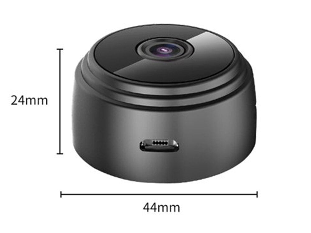 WIFI kaamera mini Full HD, 44x28 mm hind ja info | Seikluskaamerad | kaup24.ee