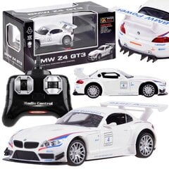 Raadio teel juhitav sõiduauto BMW Z4, valge hind ja info | Poiste mänguasjad | kaup24.ee