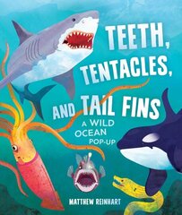 Teeth, Tentacles, and Tail Fins: A Wild Ocean Pop-Up hind ja info | Väikelaste raamatud | kaup24.ee