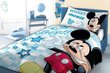 Laste voodipesukomplekt Disney Mickey 005, 2-osaline hind ja info | Beebide ja laste voodipesu | kaup24.ee