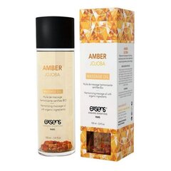 Massaažiõli merevaigukristallidega Exsens Amber Jojoba, 100ml hind ja info | Massaažiõlid | kaup24.ee