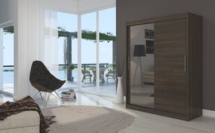 Шкаф ADRK Furniture Bianco 150, темно-коричневый цвет цена и информация | Шкафы | kaup24.ee