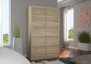 Шкаф ADRK Furniture Benisso 120, песочный цена и информация | Шкафы | kaup24.ee