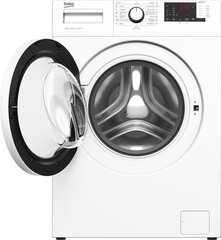 Стиральная машина Beko WUE6512XWW Фронтальная загрузка 6 кг 1000 об/мин E Белый цена и информация | Стиральные машины | kaup24.ee