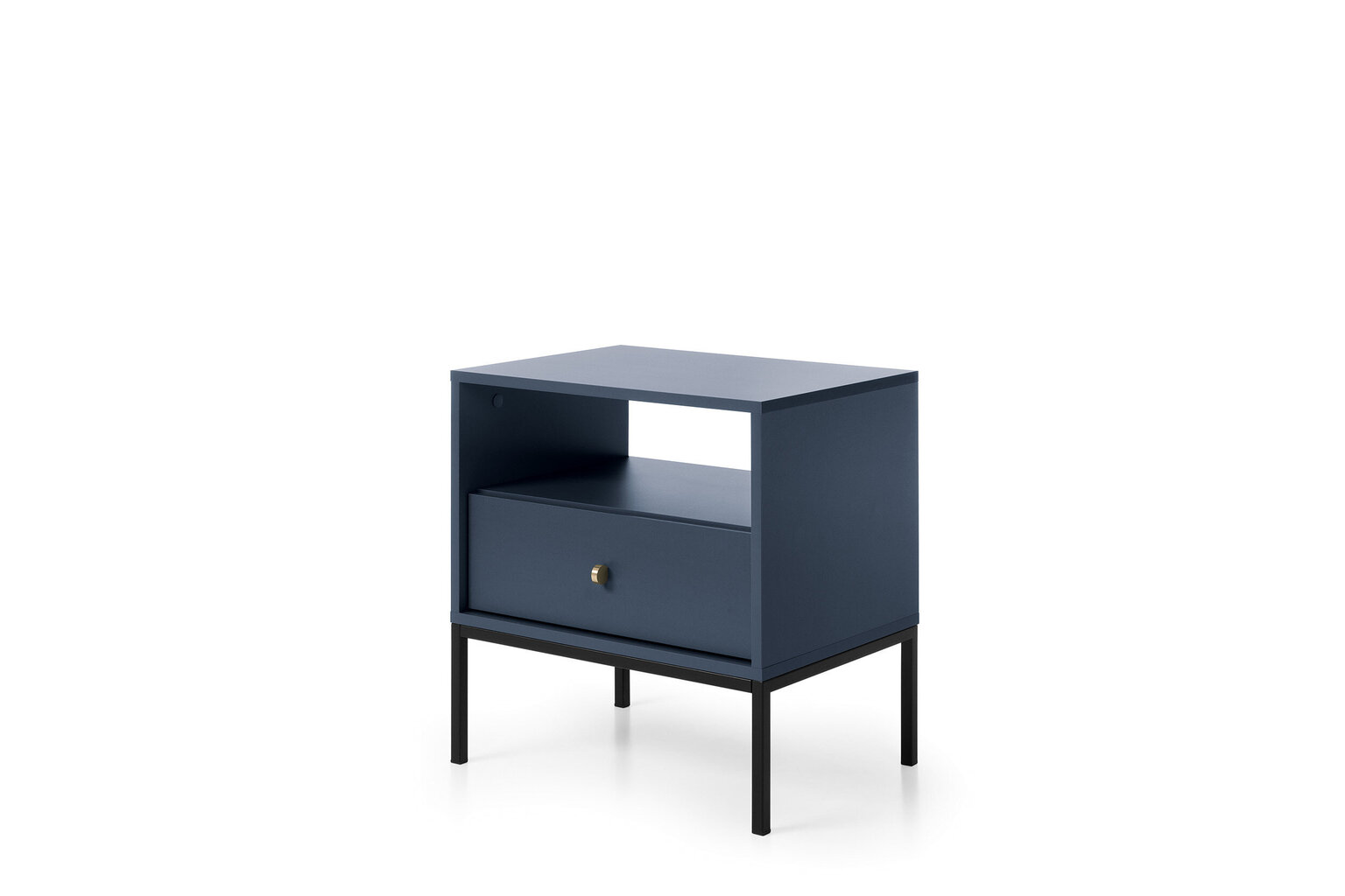 Öökapp AKL Furniture Mono MS54, sinine цена и информация | Öökapid | kaup24.ee