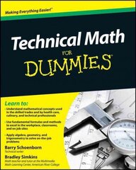 Technical Math For Dummies hind ja info | Majandusalased raamatud | kaup24.ee