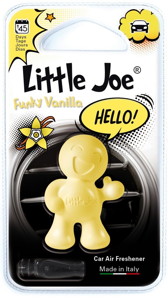 Auto õhuvärskendaja Little Joe OK Funky Vanilla hind ja info | Autolõhnastajad | kaup24.ee