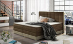 Кровать Damaso, 160х200см, коричневая/серая