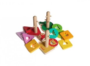 Hariv mäng Loomad цена и информация | Игрушки для малышей | kaup24.ee