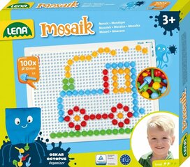 Värviline mosaiik Lena, 100 tk. цена и информация | Развивающие игрушки | kaup24.ee