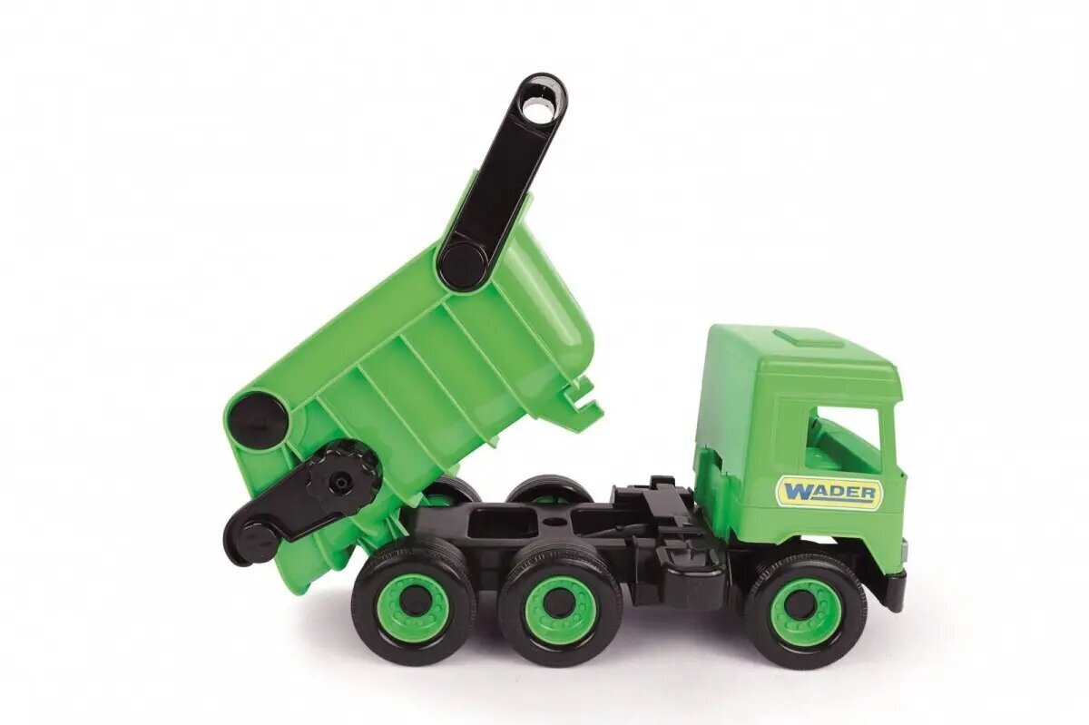 Veoauto Wader Midle Truck, roheline hind ja info | Poiste mänguasjad | kaup24.ee