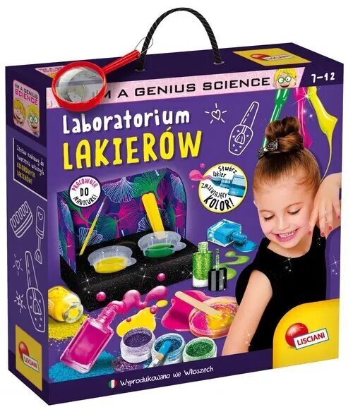 Küünelaki loomise komplekt Lisciani Genius Laboratory цена и информация | Arendavad mänguasjad | kaup24.ee