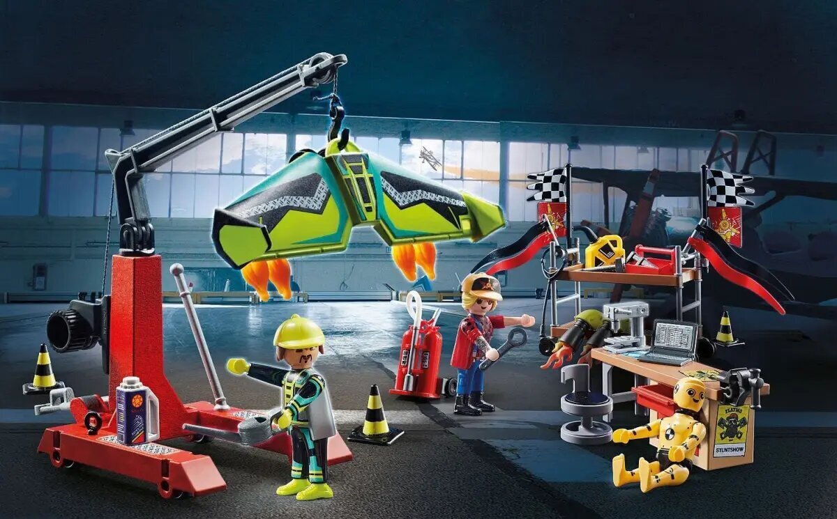 Trikishow figuuride komplekt Playmobil Air Stunt Show 70834, 85 tk hind ja info | Klotsid ja konstruktorid | kaup24.ee