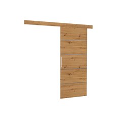 Дверь раздвижная ADRK Furniture Tony 86, коричневая цена и информация | Шкафы | kaup24.ee