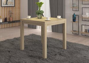 Журнальный столик ADRK Furniture Olaf 1, 80x80см, светло-коричневый цвет цена и информация | Журнальные столики | kaup24.ee