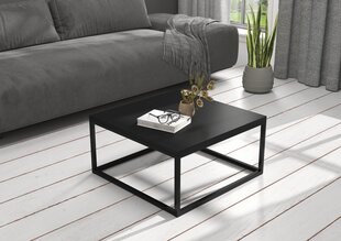 Журнальный столик ADRK Furniture Belten 65x65см, черный цвет цена и информация | Журнальные столики | kaup24.ee