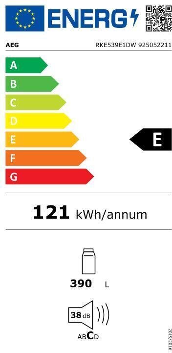 AEG RKE539E1DW цена и информация | Külmkapid | kaup24.ee