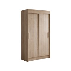 Шкаф ADRK Furniture Karien 120, коричневый цена и информация | Шкафы | kaup24.ee