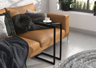 Столик приставной ADRK Furniture Spark, 62x30x40 см, черный цвет цена и информация | Журнальные столики | kaup24.ee
