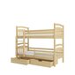 Narivoodi ADRK Furniture Ada 90x200cm, pruun hind ja info | Lastevoodid | kaup24.ee