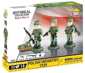 Poola jalaväe figuurid Cobi Klocki 1939, 33 tk hind ja info | Klotsid ja konstruktorid | kaup24.ee