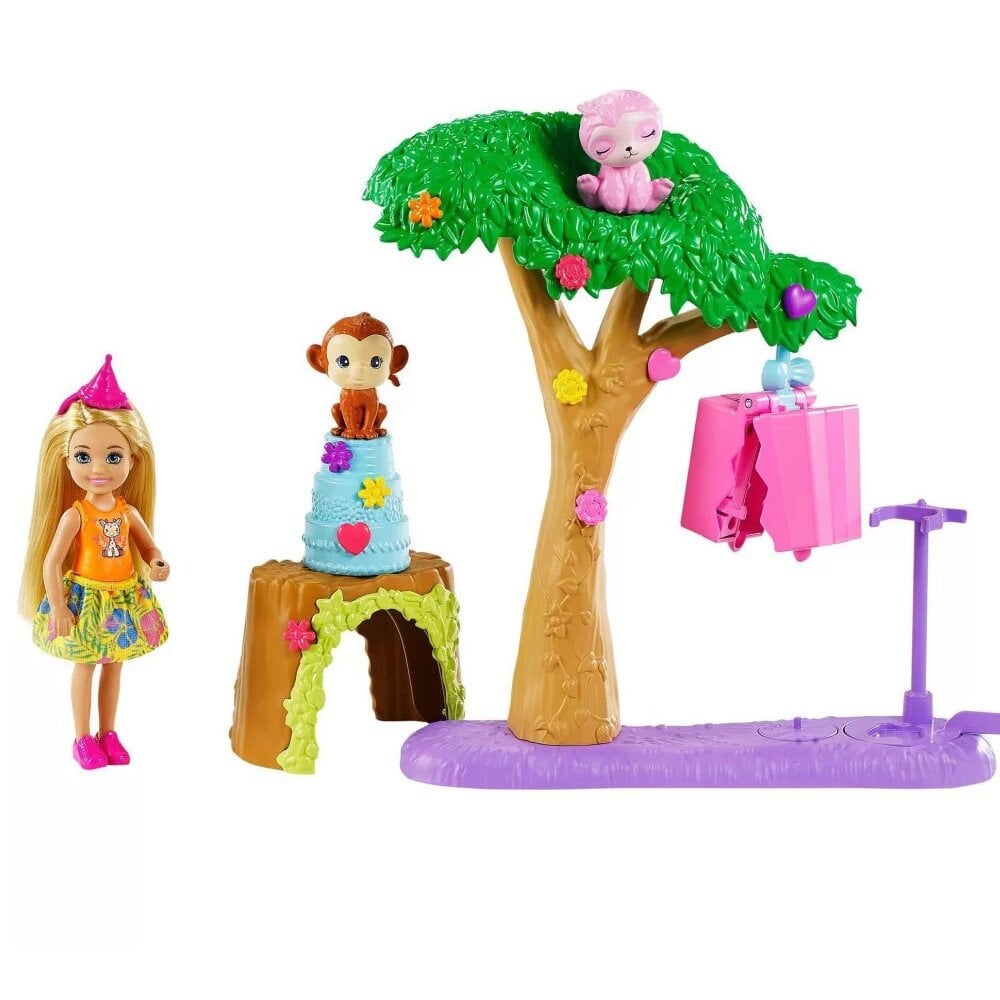Chealsea kadunud sünnipäeva nukukomplekt Barbie GTM84 hind ja info | Tüdrukute mänguasjad | kaup24.ee