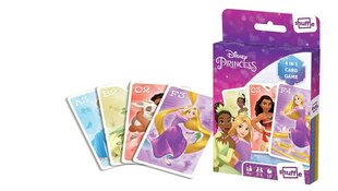 Забавная карточная игра «Принцессы Диснея» 4 в 1 цена и информация | Настольные игры | kaup24.ee