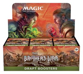 Kaartide komplekt The Brothers War Draft Booster цена и информация | Настольные игры, головоломки | kaup24.ee