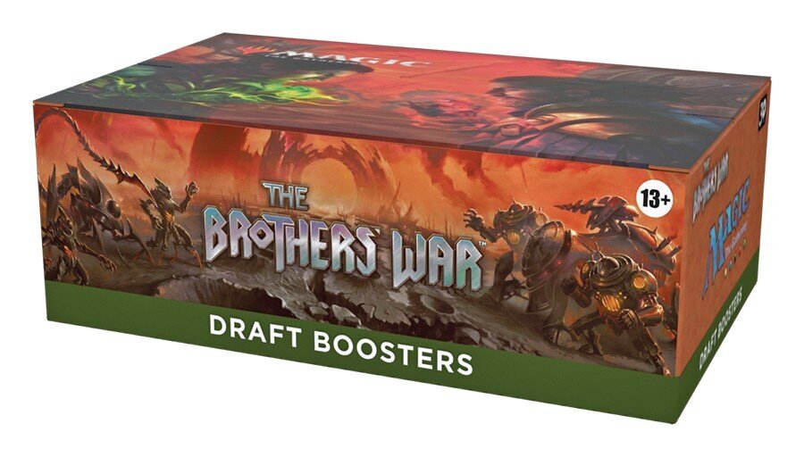 Kaartide komplekt The Brothers War Draft Booster цена и информация | Lauamängud ja mõistatused | kaup24.ee