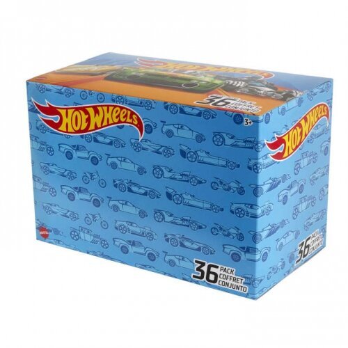 Mattel - Hot Wheels 36 Set Assortment hind ja info | Poiste mänguasjad | kaup24.ee