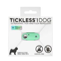 Ультразвуковая подвеска для собак от клещей и блох Tickless Mini Dog, зеленая цена и информация | Пищевые добавки и анти-паразитные товары | kaup24.ee