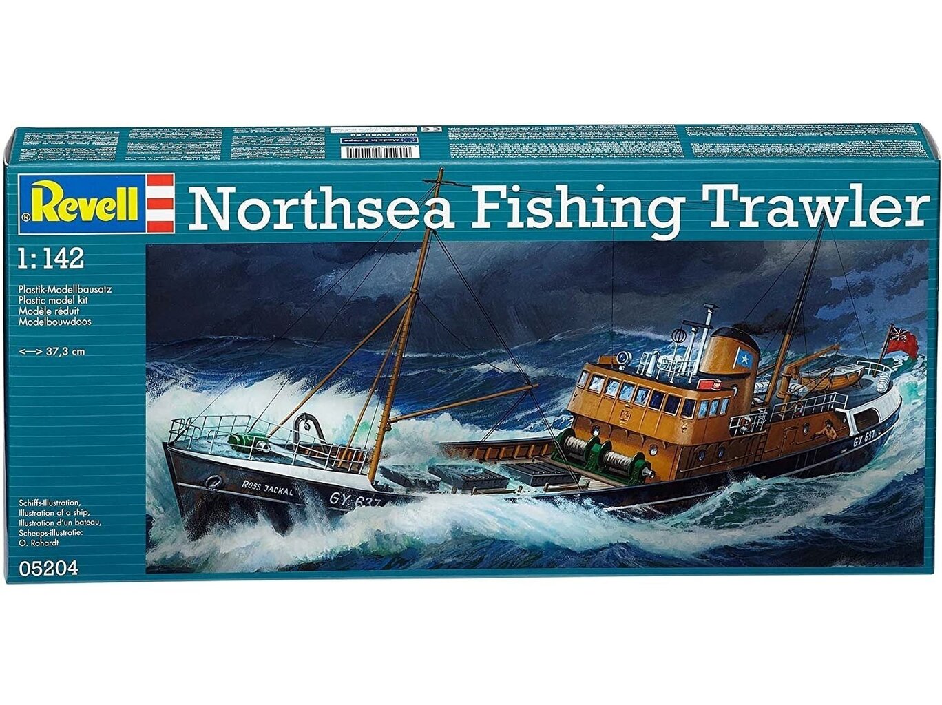 Kokkupandav mudel Revell - Northsea Fishing Trawler, 1/144, 05204 hind ja info | Klotsid ja konstruktorid | kaup24.ee
