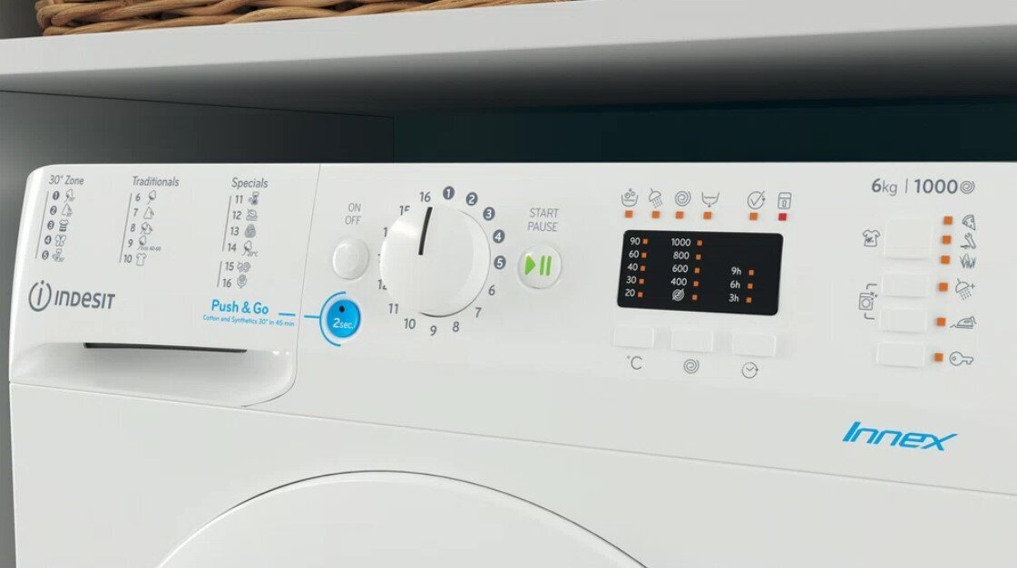 Indesit BWSA 61051 W EU N hind ja info | Pesumasinad | kaup24.ee